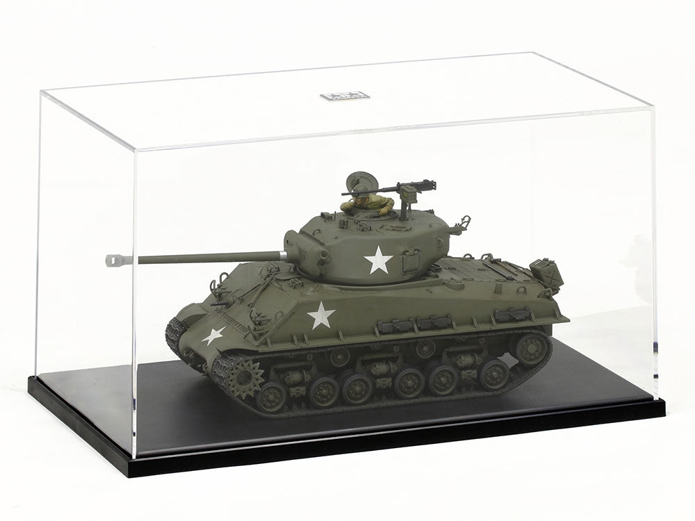 Tamiya 1/12 Motorcycle Display Case (D) w/Black Base (9.45 x 5.12 x 5.5)